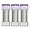 Multipack of 3 - FloraCraft 26 Gauge Floral Wire 270'-Bright Silver
